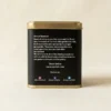 Darjeeling Black Tea 100gm Tin Box With Side view of tin box