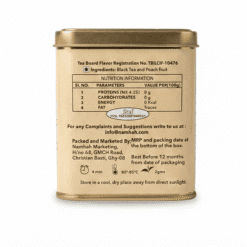 Alternative view of Moonshine Peach Tea Tin Box (100gms)