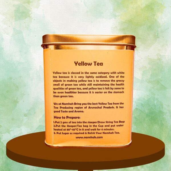 Alternative view of Namhah Yellow Tea (50 gms)