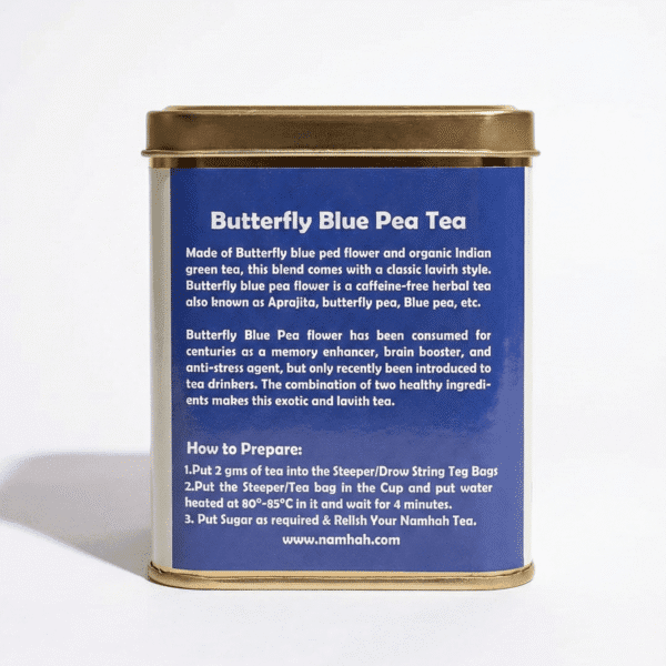 Alternative view of Namhah Butterfly Blue Pea Tea 100gms