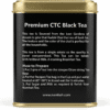 Namhah Premium Assam CTC 200gm Tin Box Side View with Description