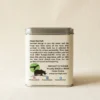 Assam Green Tea 100gm Tin Box With Side view of tin box