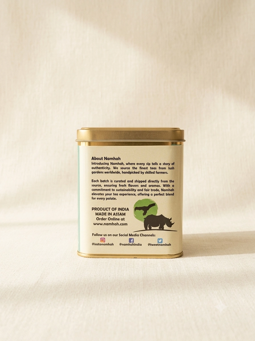 Namhah Kashmiri Kahwa Tin Boxes (100gms) - Image 4
