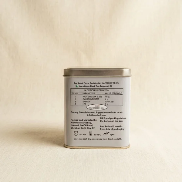 Alternative view of Earl Grey Tea Tin Box (100gms)