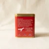 Hibiscus Tea 100gm Tin Box With Side view of tin box