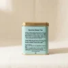 Jasmine Green Tea 100gm Tin Box With Side view of tin box with Description