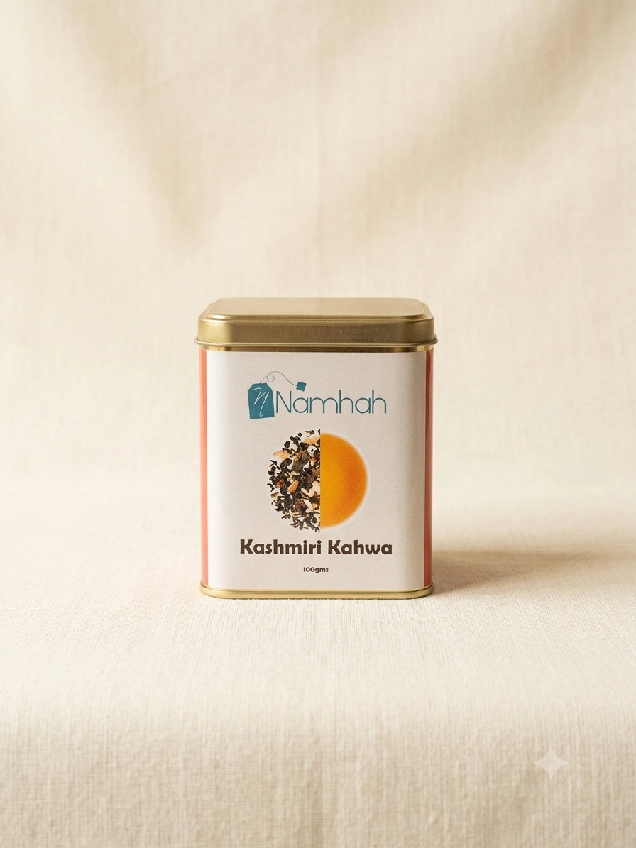 Namhah Kashmiri Kahwa Tin Boxes (100gms)