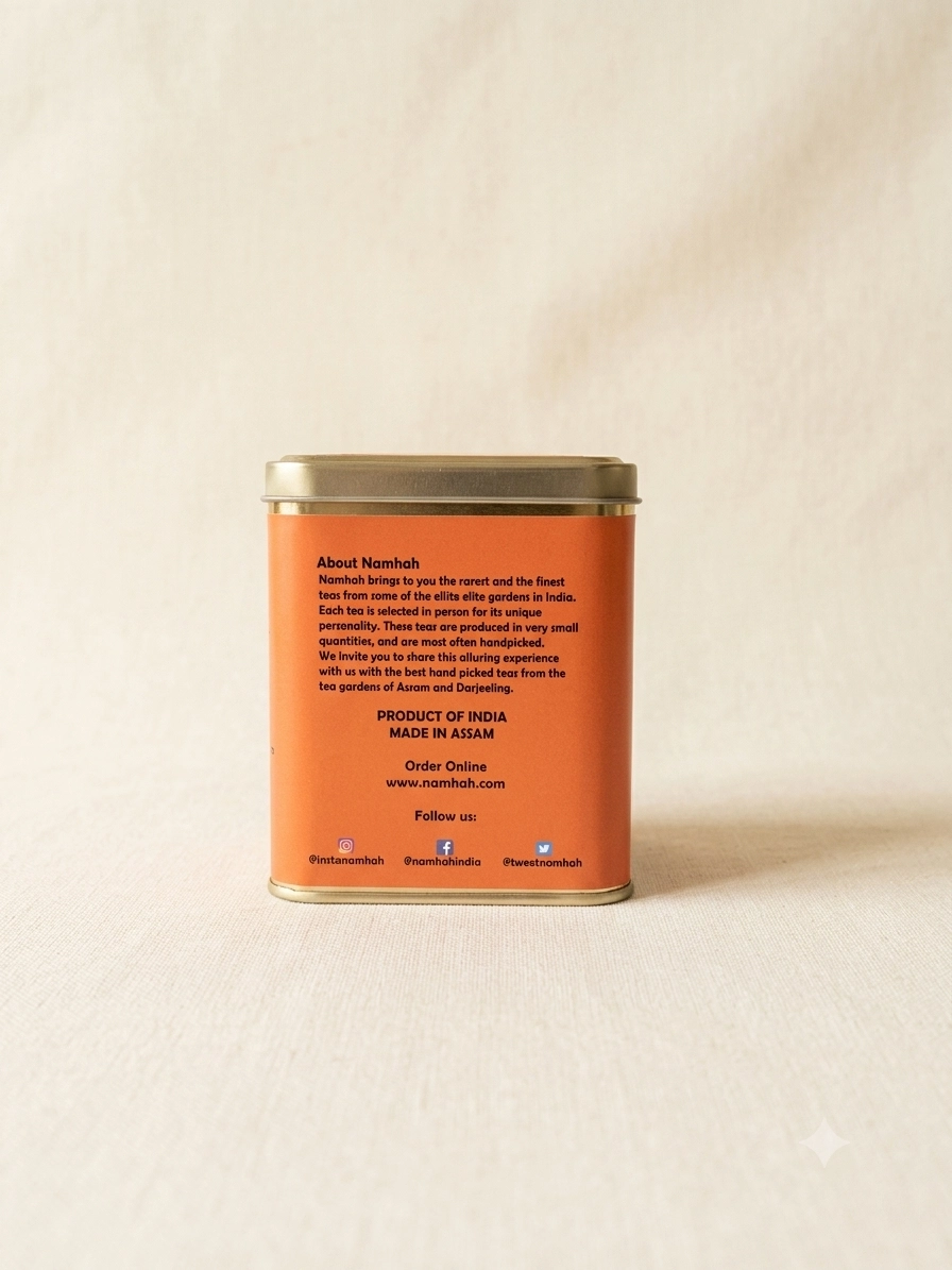 Namhah Kashmiri Kahwa Tin Boxes (100gms) - Image 3