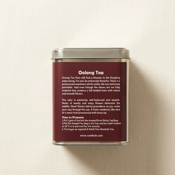 Alternative view of Namhah Oolong Tea Tin Box (100gms)