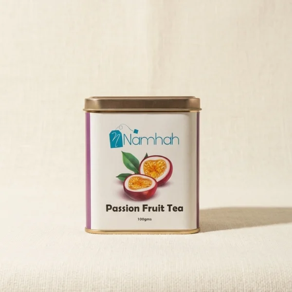 Namhah Passion Fruit Tea 100gms Tin Box
