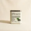 White Tea 100gm Tin Box With Side view of tin box
